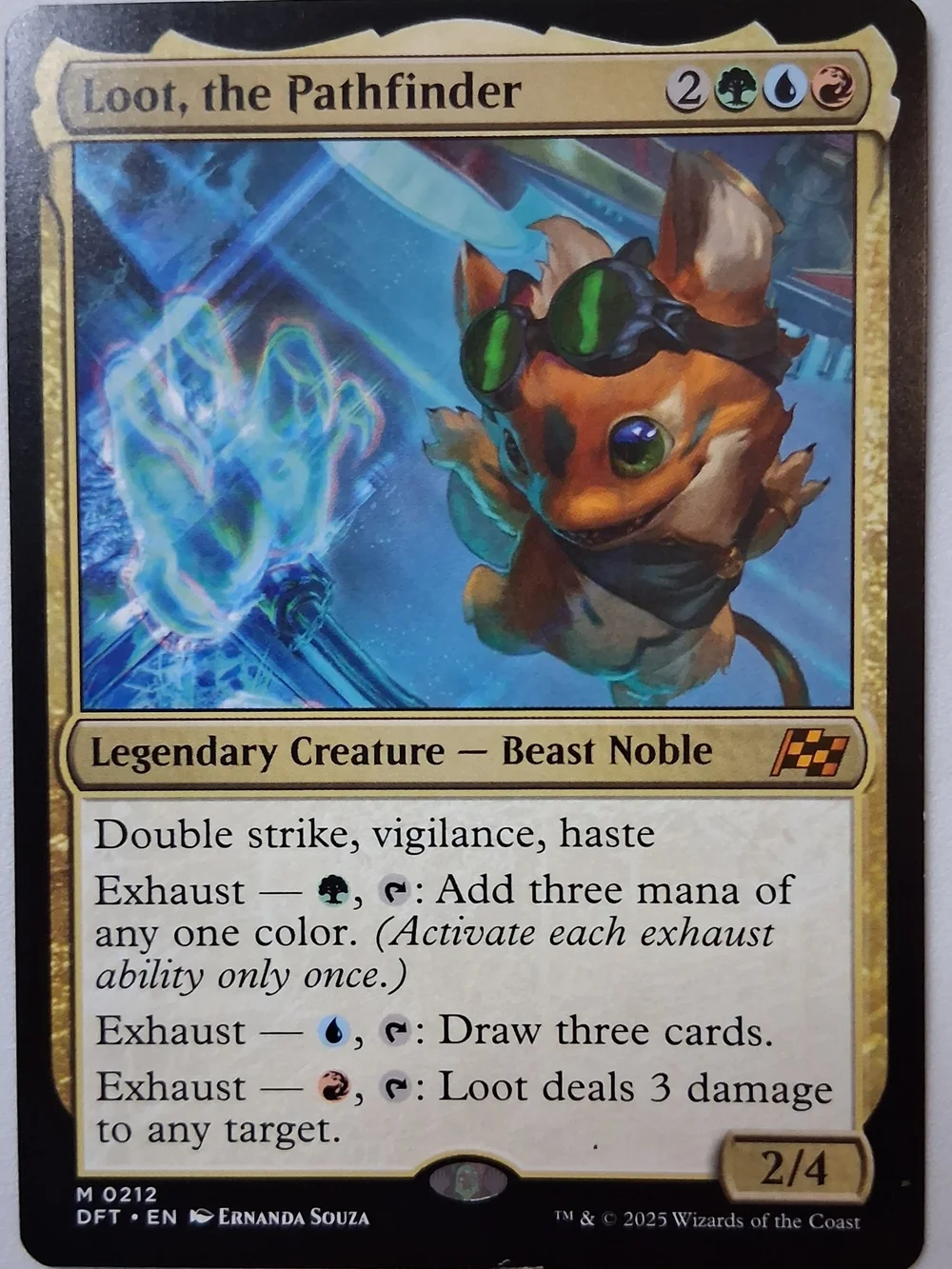 Set With Rare Loot The Pathfinder ~ MTG Card Collection ~ Borderless Variants